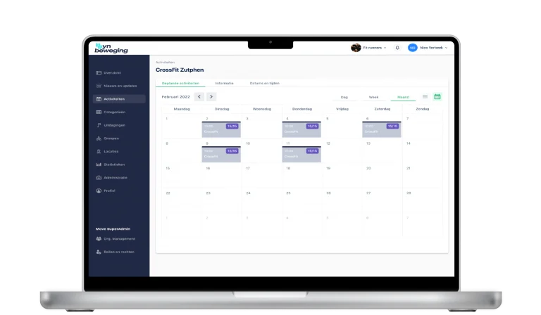 Sportaanbod dashboard Noardeast- Fryslân | YnBeweging